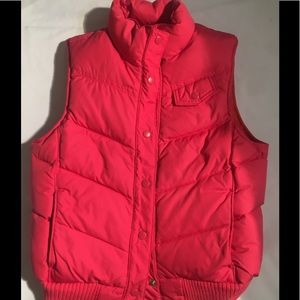 Women’s Gap down puffer vest pink, XS